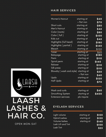 Price List